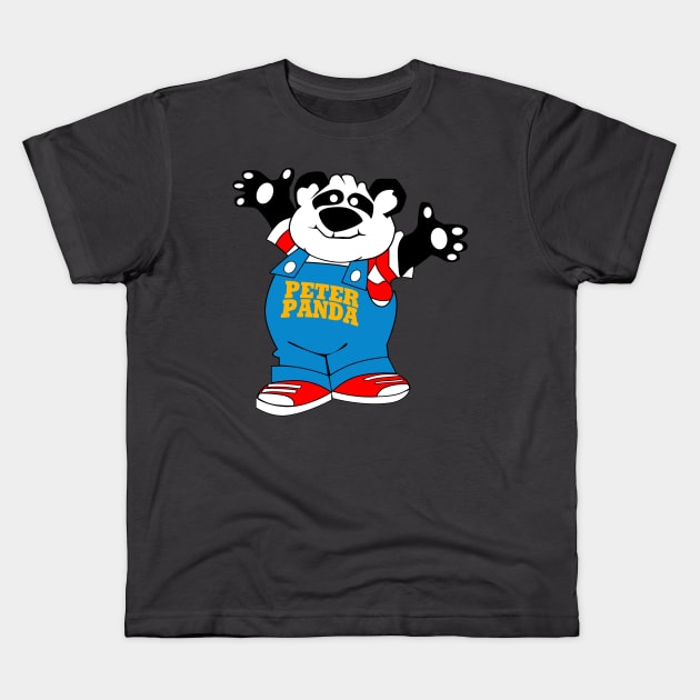 Peter Panda Child World Children's Palace Kids T-Shirt by carcinojen